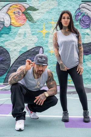 HH COMPANY TANKS-HEATHER