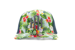*NEW* HH FLORAL GREY TRUCKER