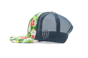 *NEW* HH FLORAL GREY TRUCKER