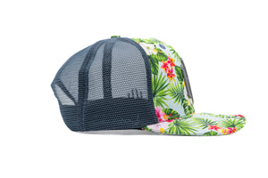 *NEW* HH FLORAL GREY TRUCKER