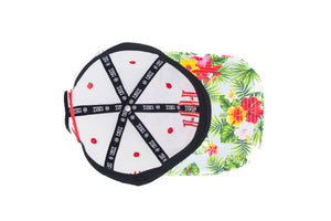 *NEW* HH FLORAL RED TRUCKER