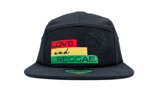 LOVE and REGGAE Camper Hat